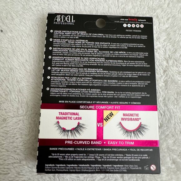 Ardell Professional Magnetic MegaHold Liner & Lash Kit With Invisiband - 056 - Picture 2 of 3